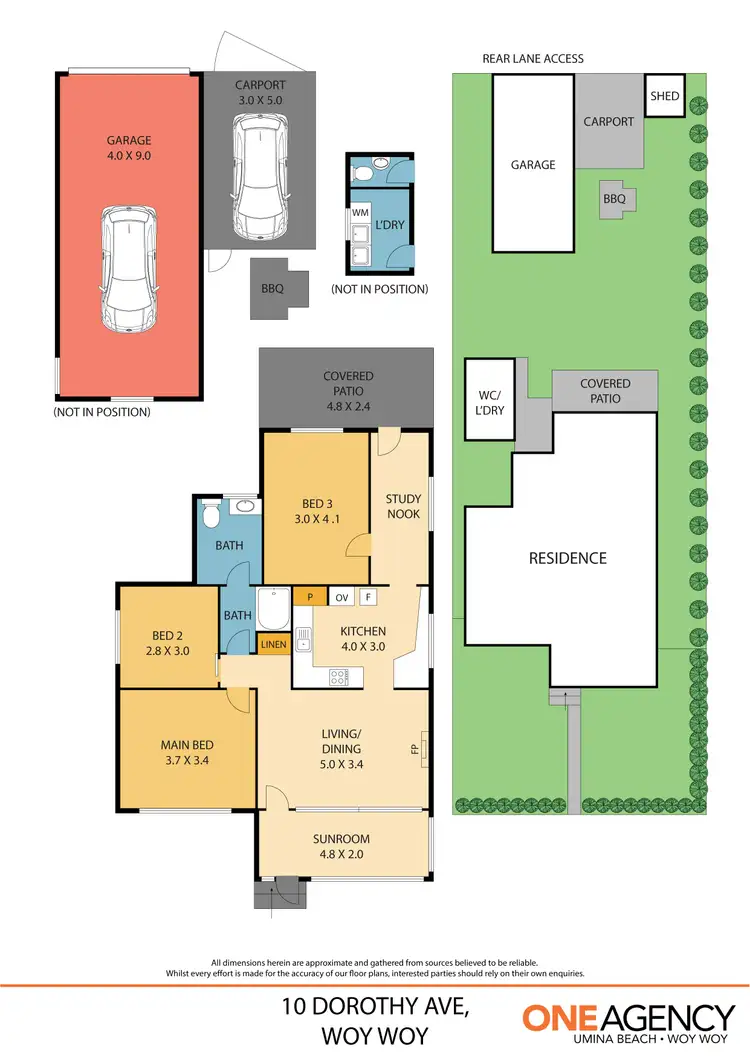 Floorplan of Homely house listing, 10 Dorothy Avenue, Woy Woy NSW 2256