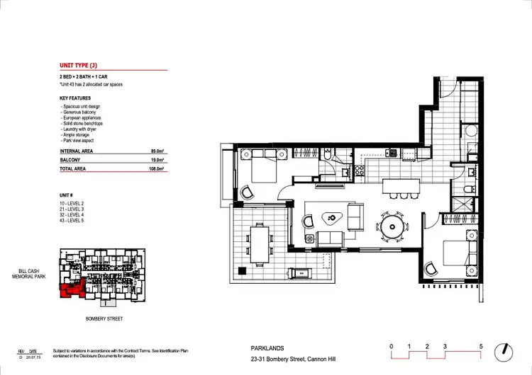 Floorplan of Homely apartment listing, 10/31 Bombery Street, Cannon Hill QLD 4170