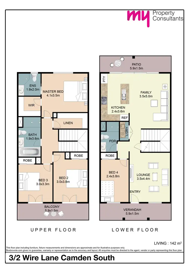 Floorplan of Homely house listing, 3/2 Wire Lane, Camden South NSW 2570