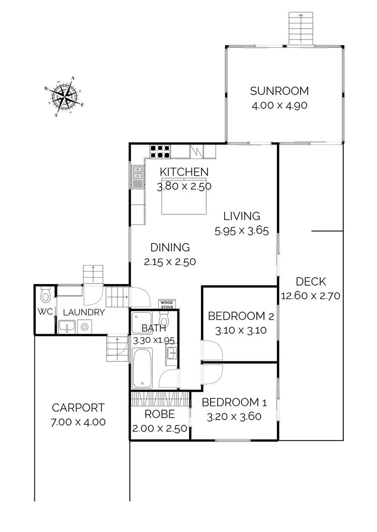 Floorplan of Homely land listing, 12 Cofton Close, Dorrigo NSW 2453