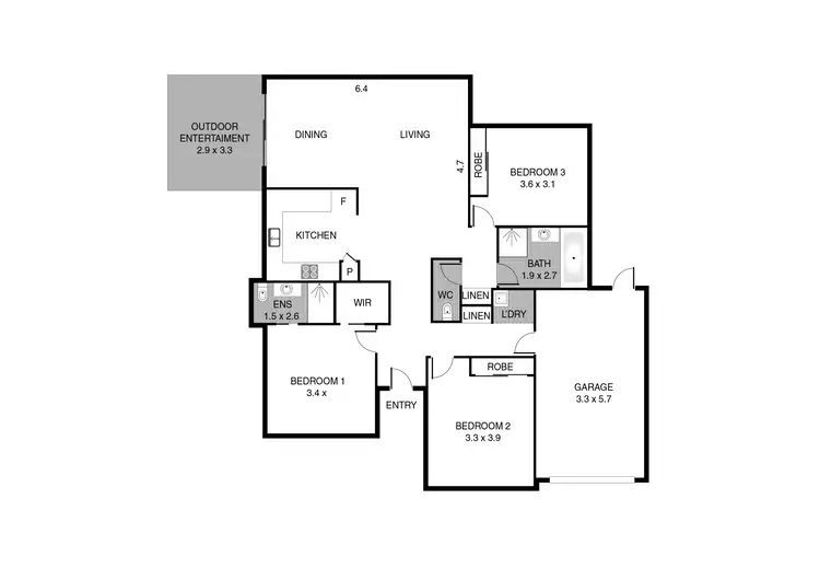 Floorplan of Homely villa listing, 9/50 Isa Road, Worrigee NSW 2540