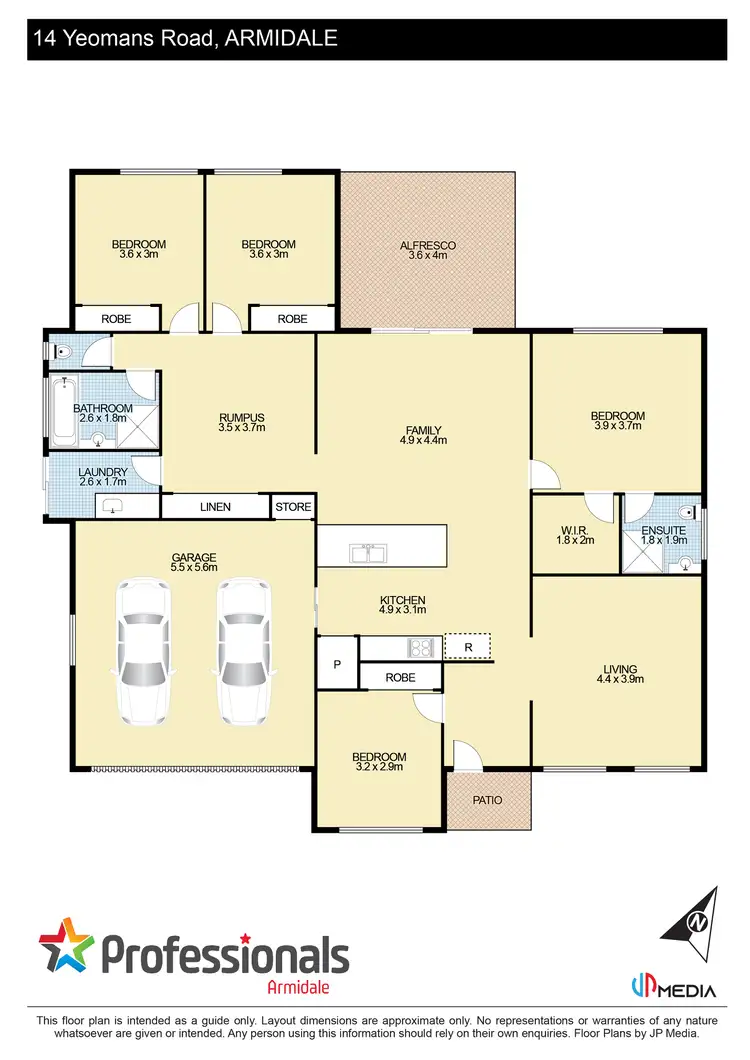Floorplan of Homely house listing, 14 Yeomans Road, Armidale NSW 2350