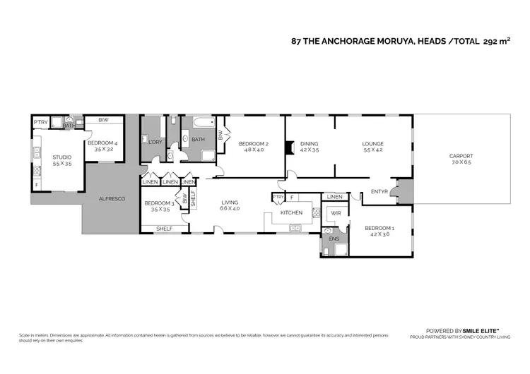 Floorplan of Homely house listing, 87 The Anchorage, Moruya Heads NSW 2537