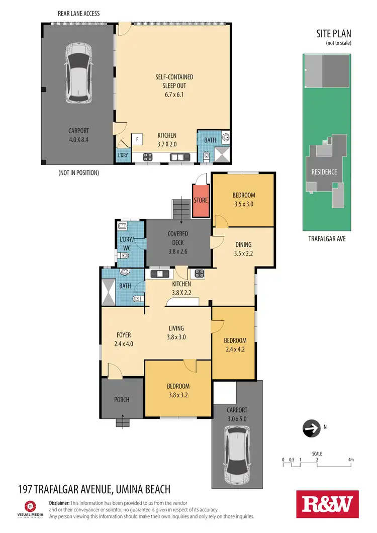 Floorplan of Homely house listing, 197 Trafalgar Avenue, Umina Beach NSW 2257