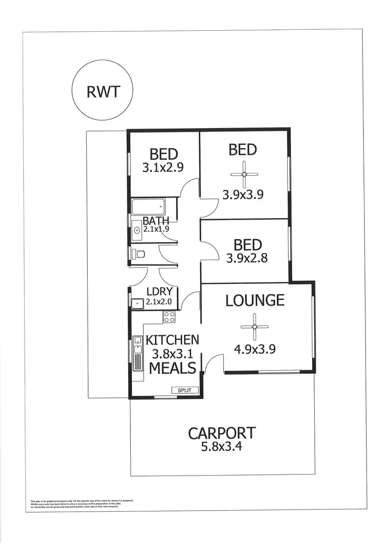 Floorplan of Homely house listing, 2/46 Willow Avenue, Murray Bridge SA 5253