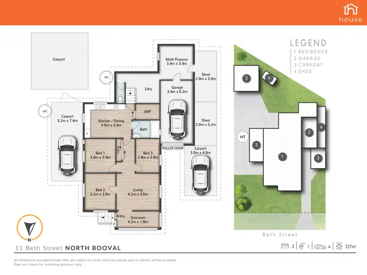 Floorplan of Homely house listing, 11 Beth Street, North Booval QLD 4304