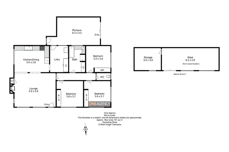 Floorplan of Homely house listing, 129 Green Point Road, Marrawah TAS 7330