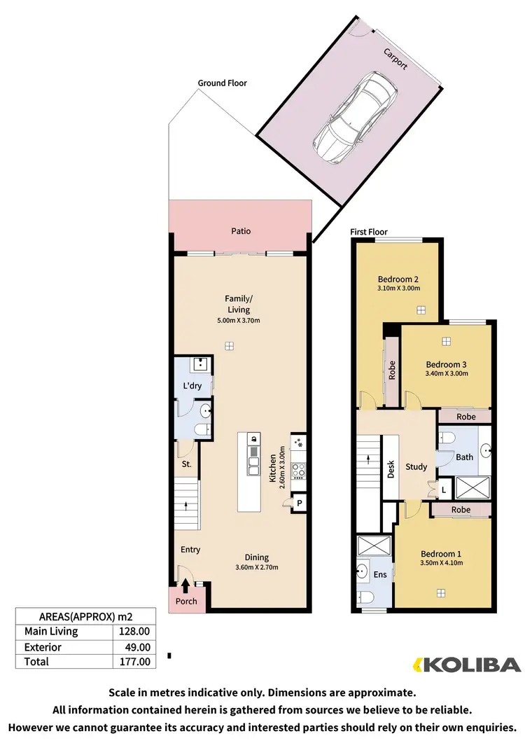 Floorplan of Homely house listing, 3/63 Douglas Drive, Mawson Lakes SA 5095