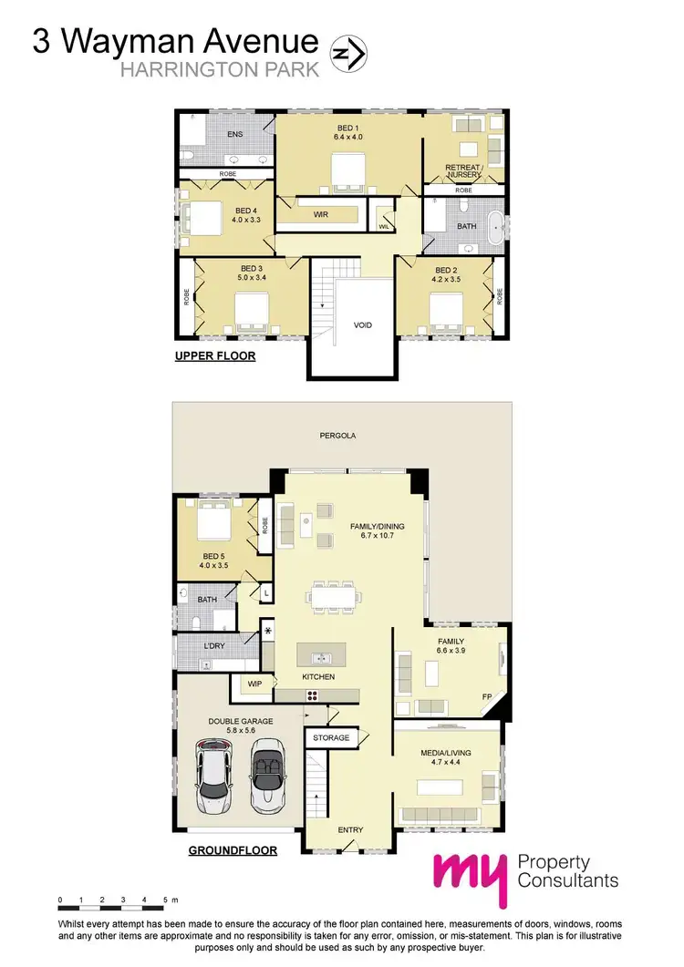 Floorplan of Homely house listing, 3 Wayman Avenue, Harrington Park NSW 2567