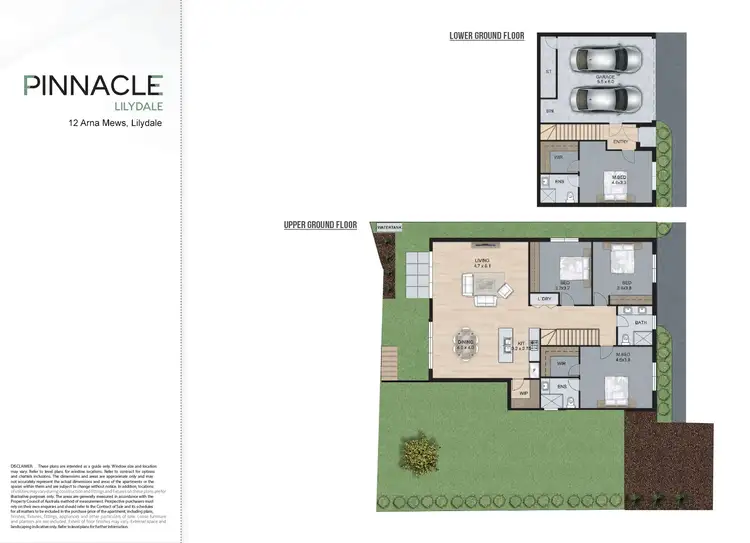 Floorplan of Homely townhouse listing, 12 Arna Mews, Lilydale VIC 3140