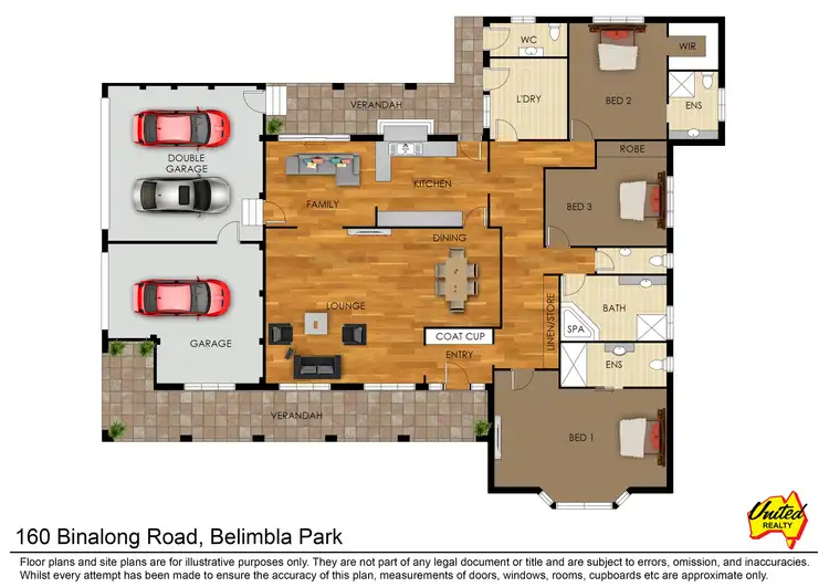 Floorplan of Homely rural property listing, 160 Binalong Road, Belimbla Park NSW 2570