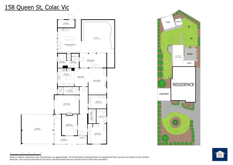 Floorplan of Homely house listing, 158 Queen Street, Colac VIC 3250