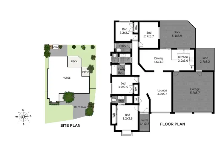 Floorplan of Homely house listing, 9 Tharkinna Close, Cranebrook NSW 2749