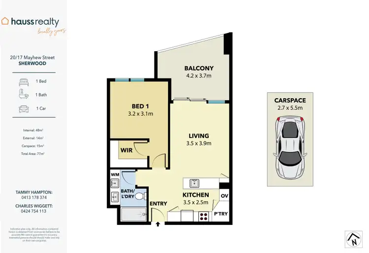 Floorplan of Homely unit listing, 20/17 Mayhew Street, Sherwood QLD 4075