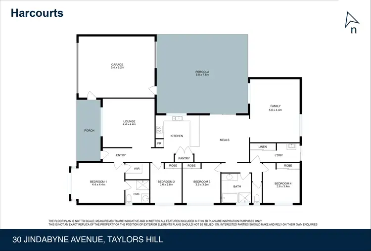 Floorplan of Homely house listing, 30 Jindabyne Avenue, Taylors Hill VIC 3037