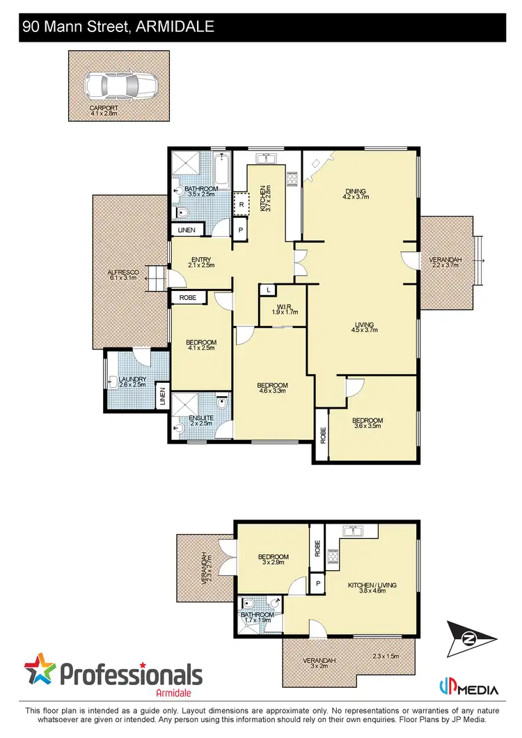 Floorplan of Homely house listing, 90 Mann Street, Armidale NSW 2350