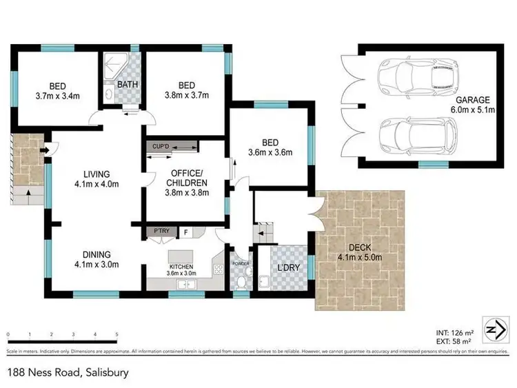 Floorplan of Homely house listing, 188 Ness Road, Salisbury QLD 4107