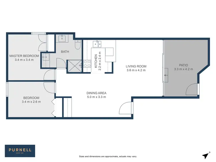 Floorplan of Homely apartment listing, 2/47 Eyre Street, Kingston ACT 2604