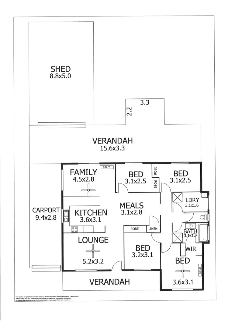 Floorplan of Homely house listing, 19 Christian Road, Murray Bridge SA 5253