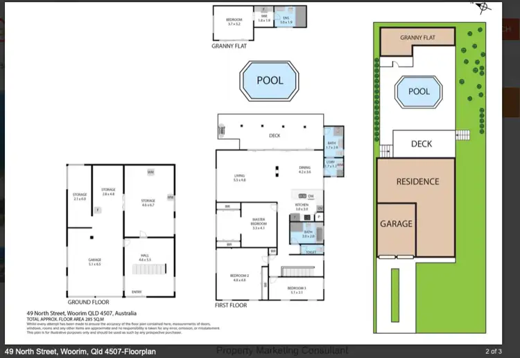 Floorplan of Homely house listing, 49 North Street, Woorim QLD 4507