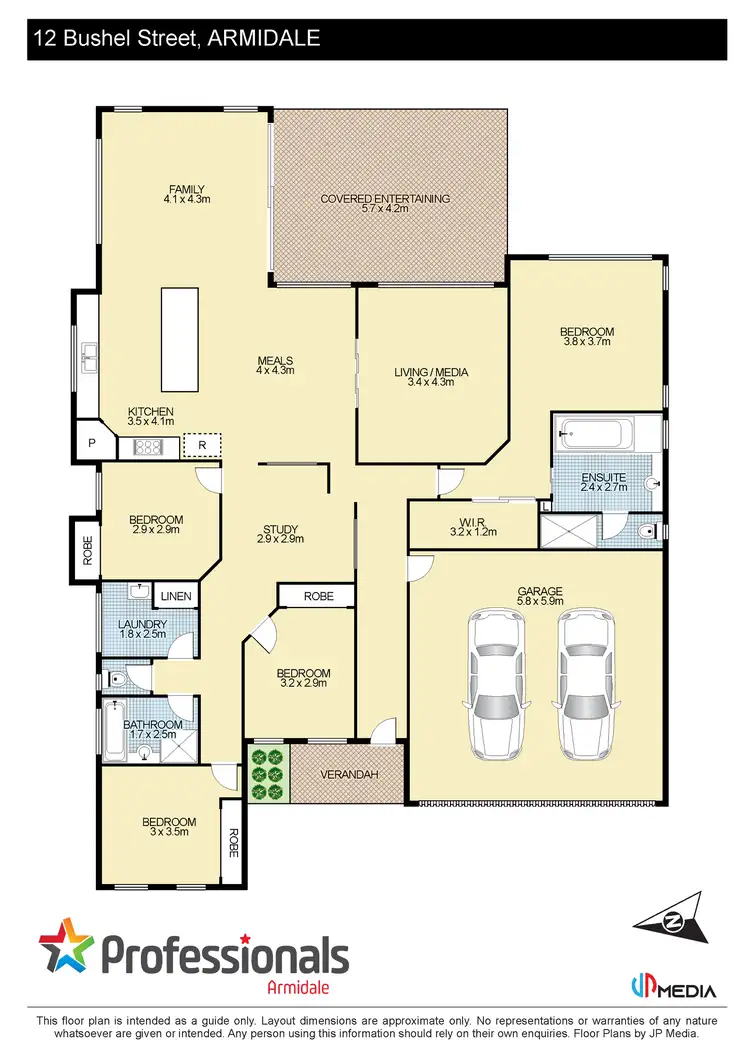 Floorplan of Homely house listing, 12 Bushel Street, Armidale NSW 2350