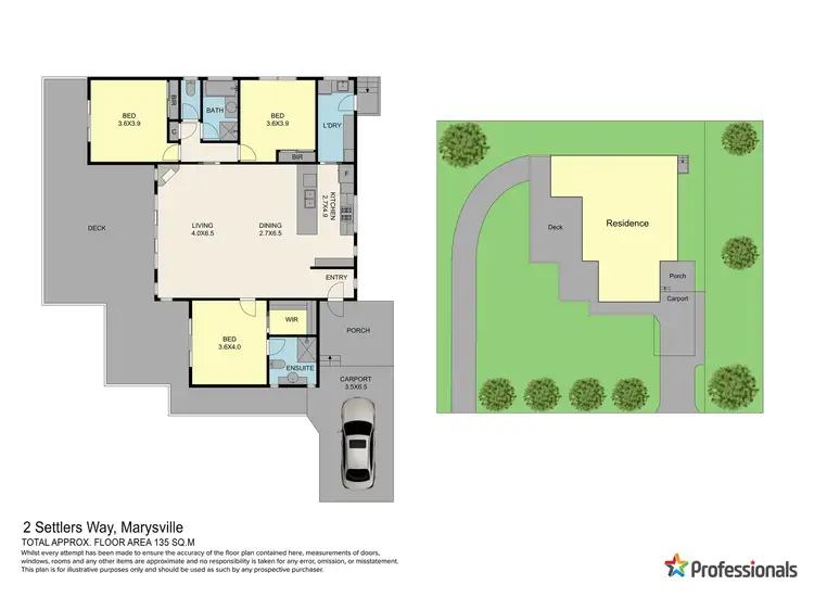 Floorplan of Homely house listing, 2 Settlers Way, Marysville VIC 3779