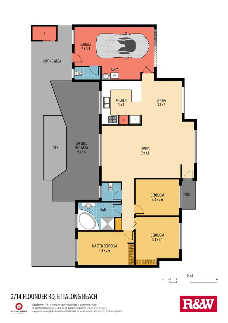 Floorplan of Homely villa listing, 2/14 Flounder Road, Ettalong Beach NSW 2257
