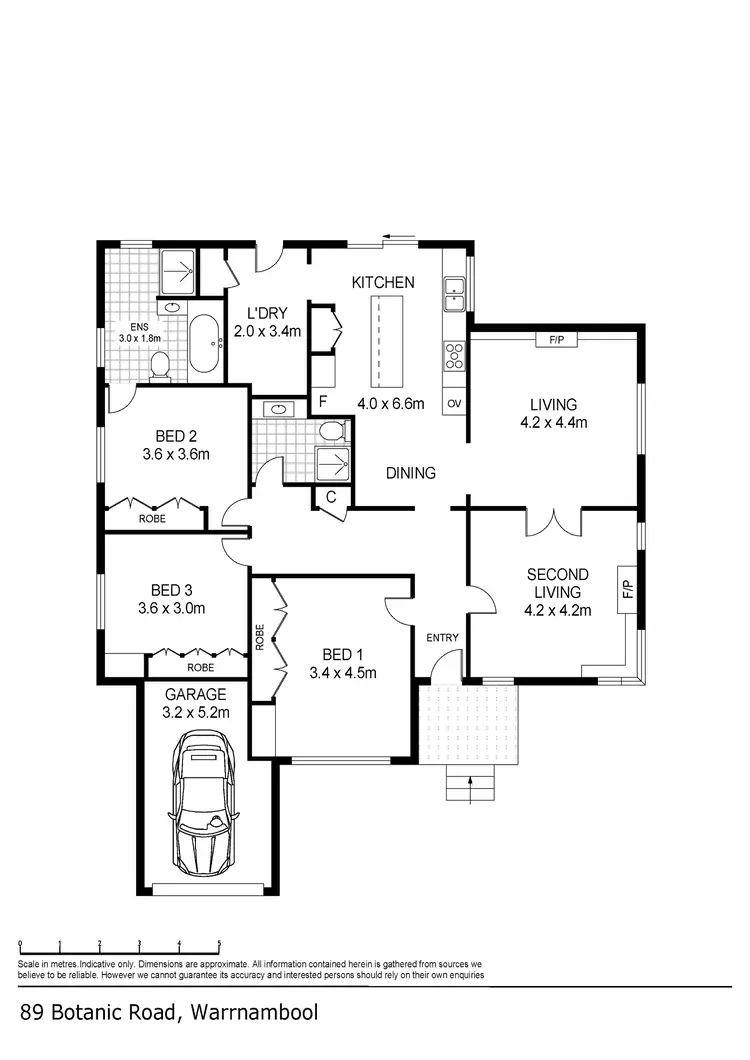 Floorplan of Homely house listing, 89 Botanic Road, Warrnambool VIC 3280