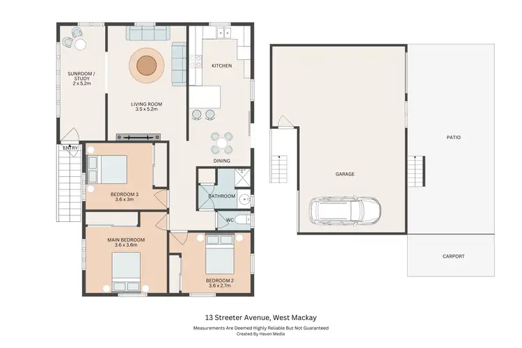 Floorplan of Homely house listing, 13 Streeter Avenue, West Mackay QLD 4740
