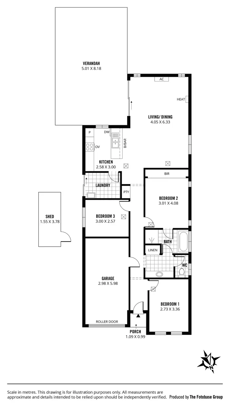 Floorplan of Homely house listing, 37 McPherson Grove, Davoren Park SA 5113
