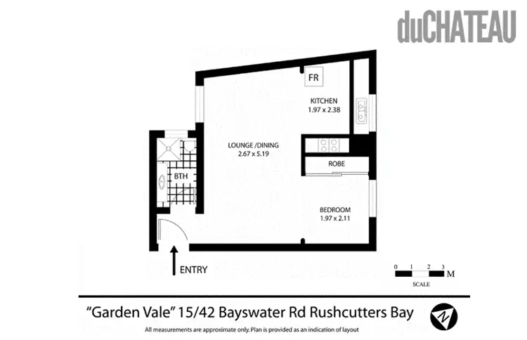 Floorplan of Homely apartment listing, 15/42 Bayswater Road, Rushcutters Bay NSW 2011