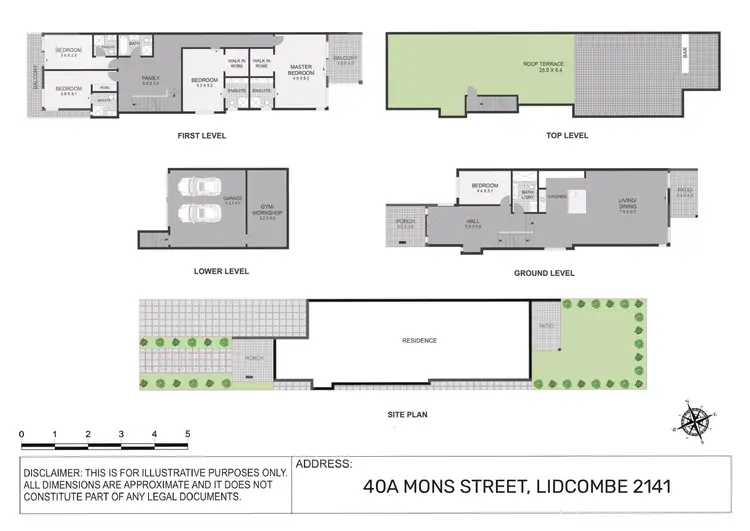 Floorplan of Homely house listing, 40a Mons Street, Lidcombe NSW 2141