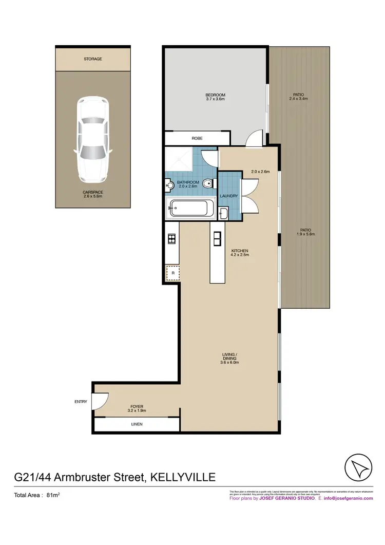 Floorplan of Homely unit listing, G21/44 Armbruster Avenue, North Kellyville NSW 2155