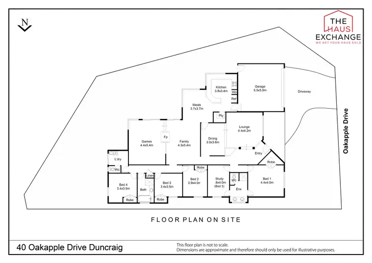Floorplan of Homely house listing, 40 Oakapple Drive, Duncraig WA 6023