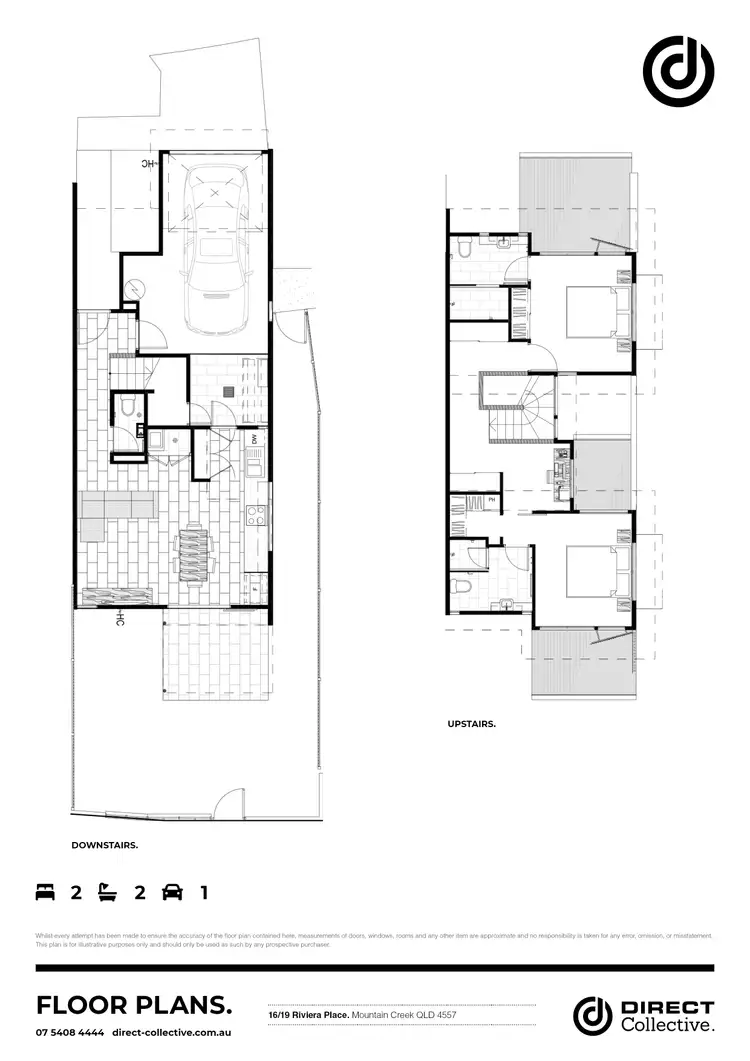 Floorplan of Homely townhouse listing, 16/19 Riviera Place, Mountain Creek QLD 4557
