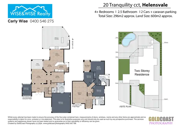 Floorplan of Homely house listing, 20 Tranquility Circuit, Helensvale QLD 4212