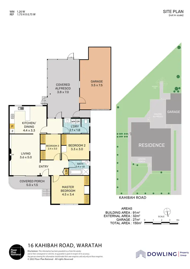 Floorplan of Homely house listing, 16 Kahibah Road, Waratah NSW 2298