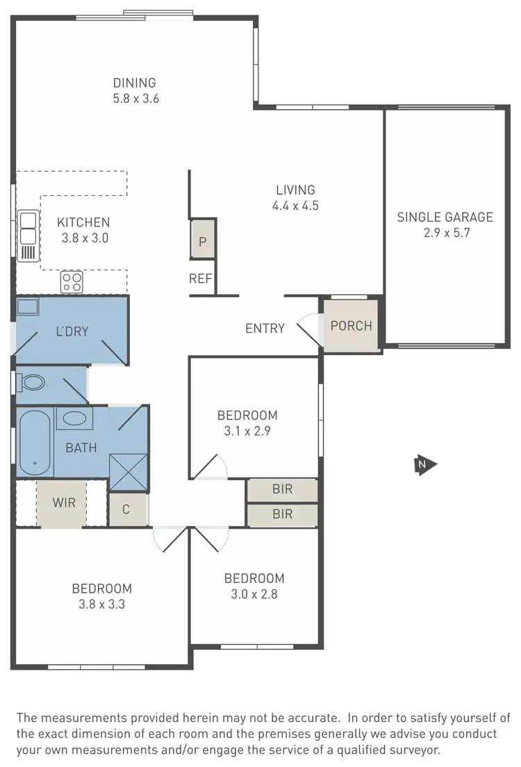 Floorplan of Homely house listing, 7 Klim Place, Burnside VIC 3023