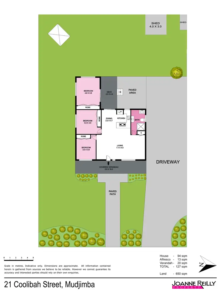 Floorplan of Homely house listing, 21 Coolibah Street, Mudjimba QLD 4564