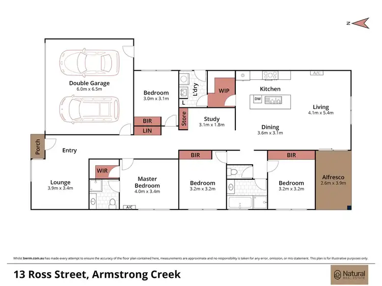 Floorplan of Homely house listing, 13 Ross Street, Armstrong Creek VIC 3217
