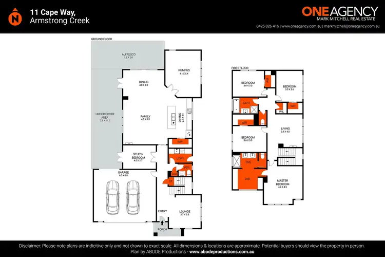 Floorplan of Homely house listing, 11 Cape Way, Armstrong Creek VIC 3217