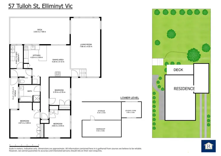 Floorplan of Homely house listing, 57 Tulloh Street, Elliminyt VIC 3250