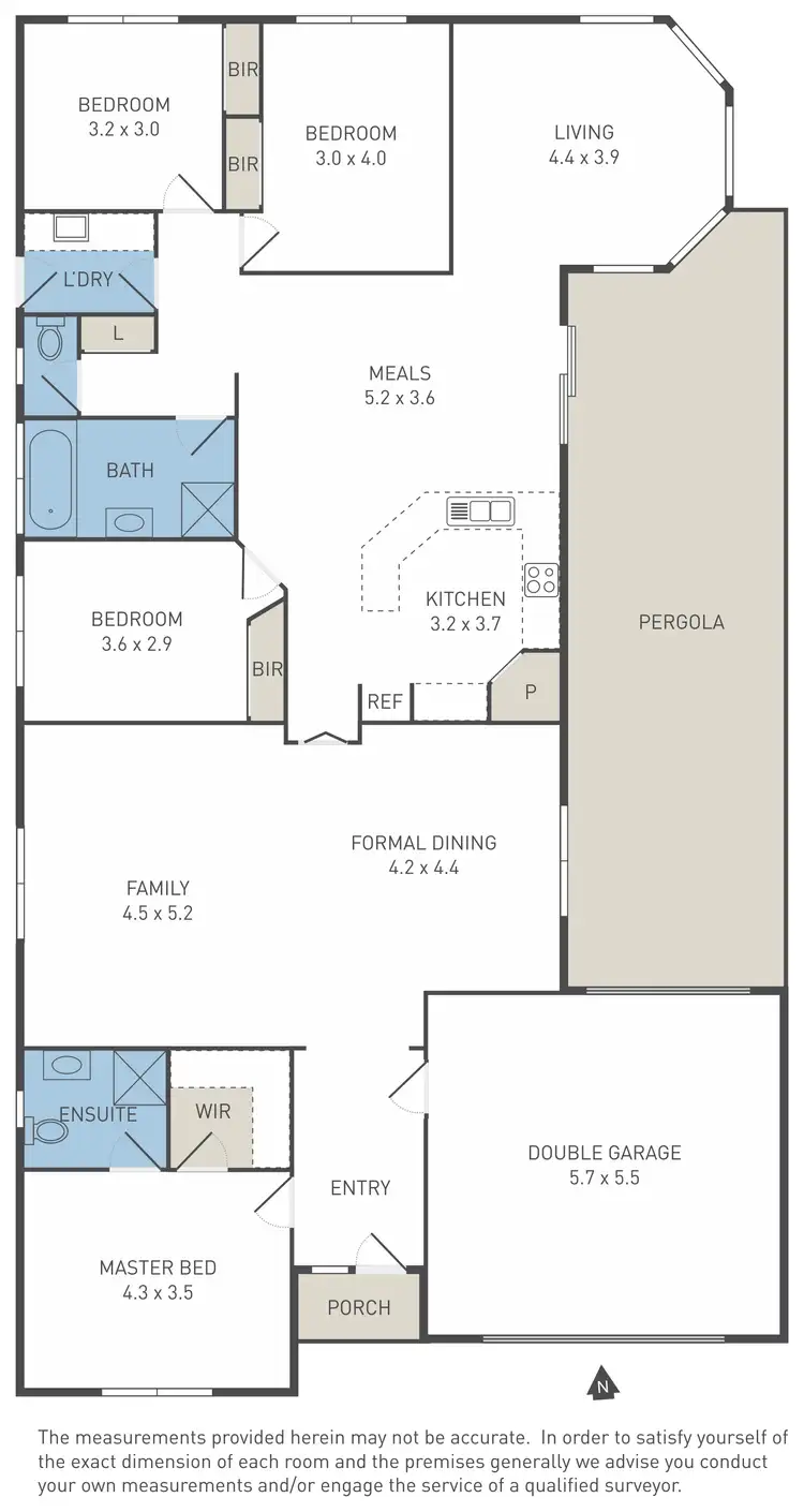 Floorplan of Homely other listing, 6 Wavertree Avenue, Caroline Springs VIC 3023