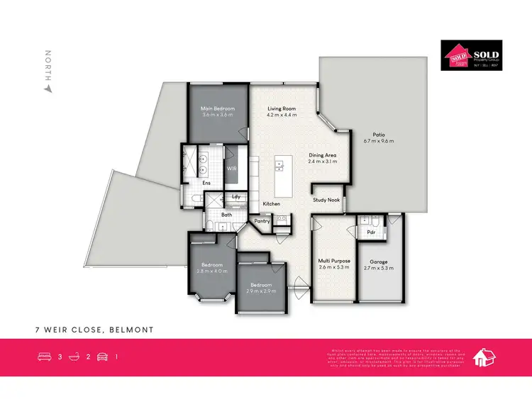 Floorplan of Homely house listing, 7 Weir Close, Belmont QLD 4153