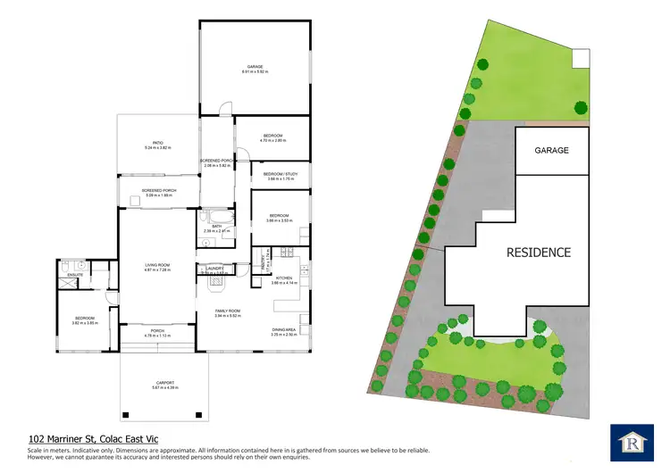 Floorplan of Homely house listing, 102 Marriner Street, Colac VIC 3250