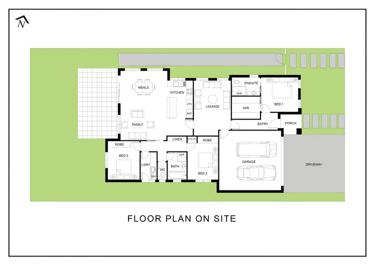 Floorplan of Homely house listing, 5 Pogson Street, Moncrieff ACT 2914