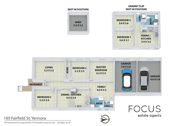 Floorplan of Homely house listing, 189 Fairfield Street, Yennora NSW 2161