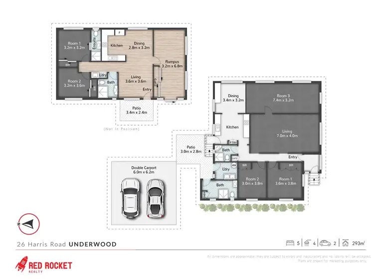 Floorplan of Homely house listing, 26 Harris road, Underwood QLD 4119