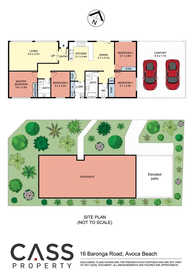 Floorplan of Homely house listing, 16 Baronga Road, Avoca Beach NSW 2251