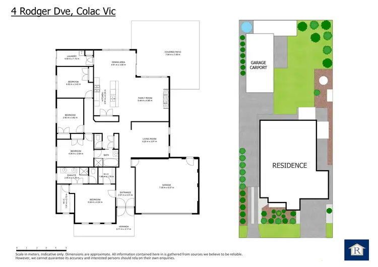 Floorplan of Homely house listing, 4 Rodger Drive, Colac VIC 3250